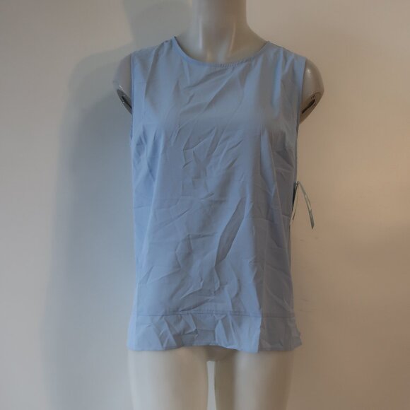 NWT Womens Coolibar Blue Swing Tank Blouse (UPF 50 +) Sz M - Picture 1 of 5